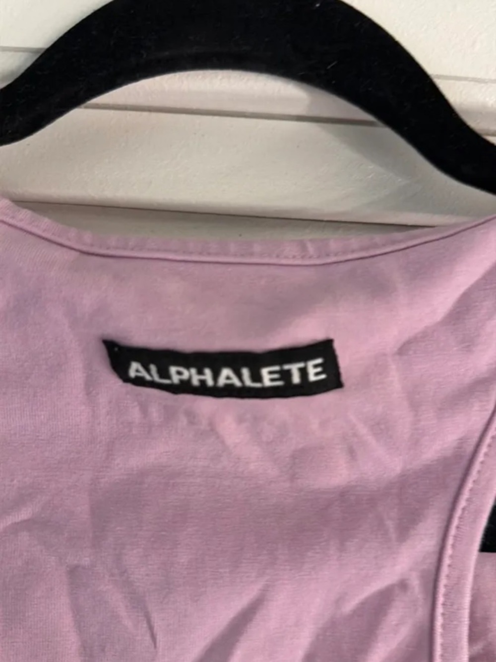 Alphalete Lavender Cropped Tank - Picture 3 of 3